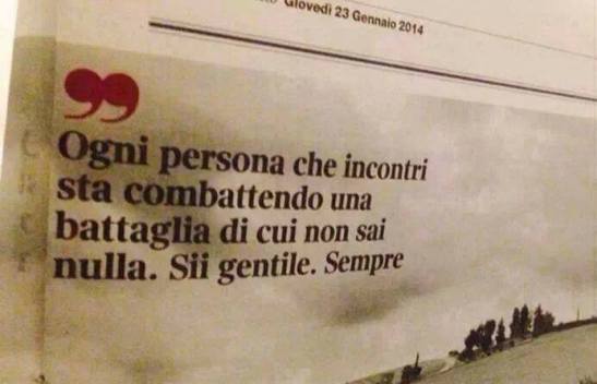 About Meeting The Other